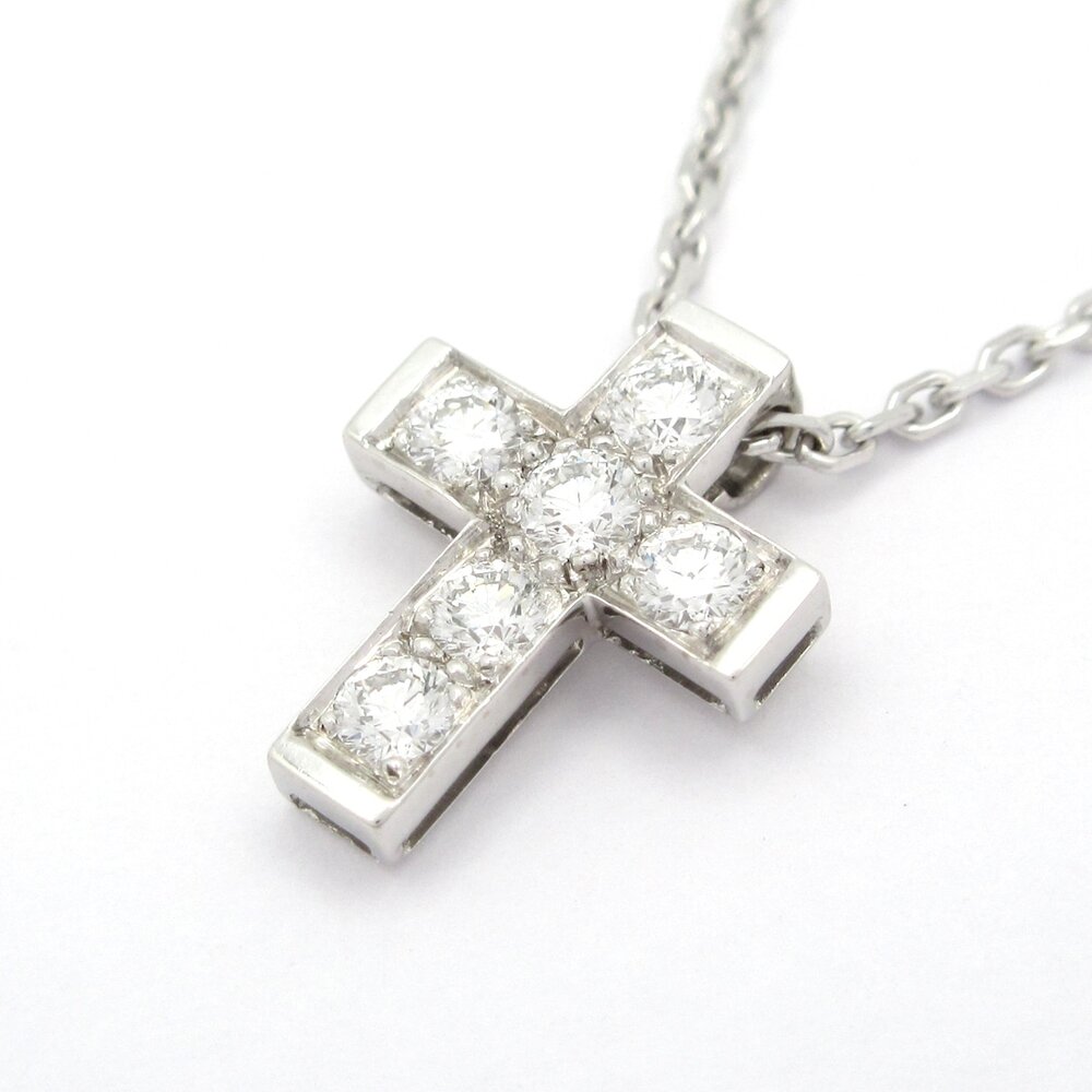 Van Cleef & Arpels croature Necklace 18K White Gold Diamond